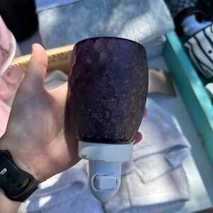 Purple wax warmer